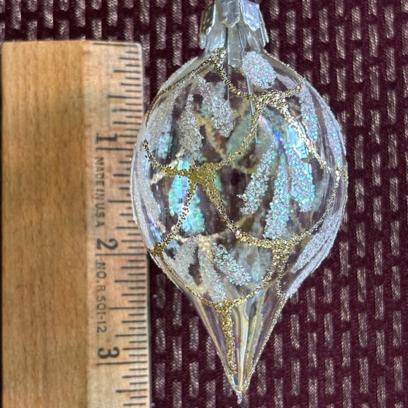 (8) Vintage European Hand-Decorated Blown Glass Ornaments - Romania - EUC - Picture 3 of 6